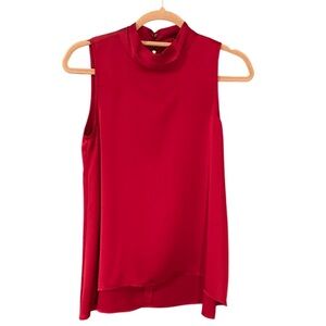 The Limited Vibrant Red Sleeveless‎ Blouse